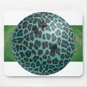 Bowling Ball Leopard Teal Musmatta