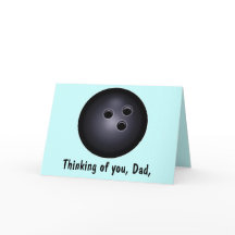 Bowling Ball Lycklig Fars dag