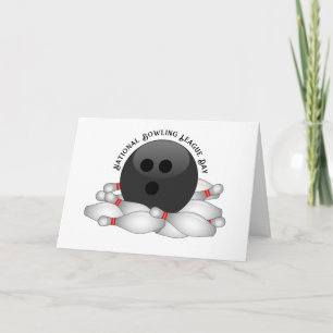 Bowling Ball och Stift Kort