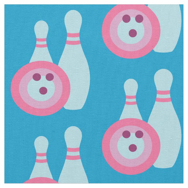 Bowling Ball och Stift Tyg (Närbild)