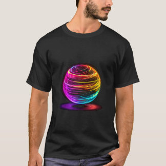 Bowling Ball Pin Alley Turkiet Artistic Zip T Shirt