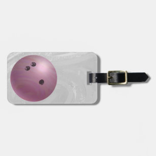 Bowling Ball Rosa Bagagebricka