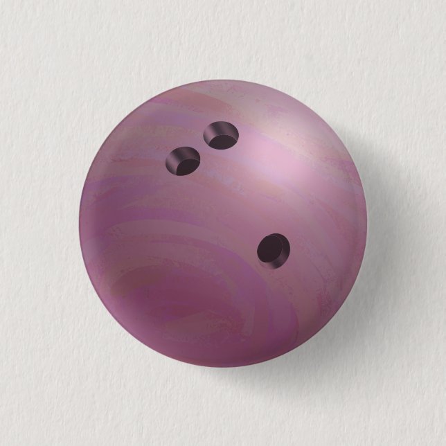 Bowling Ball Rosa Knapp (Framsida)