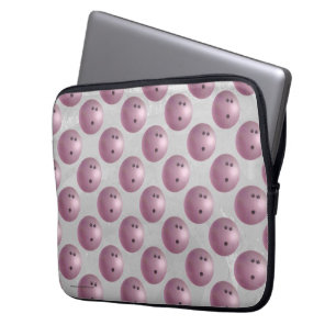 Bowling Ball Rosa Laptop Sleeve