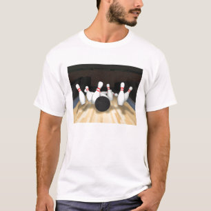 Bowling Ball & Stift: 3D-modell: Tee Shirt