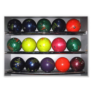 Bowling Balls Fototryck
