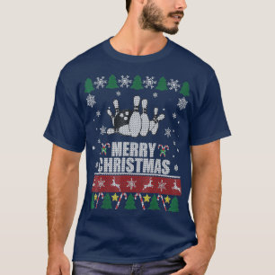 Bowling Balls Stift Ugly jul T Shirt