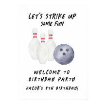 Bowling barnkalas