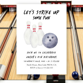 Bowling barnkalasinbjudan inbjudningar