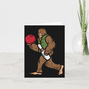 Bowling Bigfoot Bowlareare Sasquatch Boys Kids M Kort