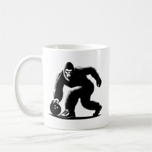 Bowling Bigfoot Kaffemugg