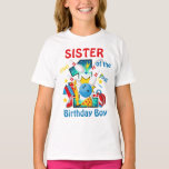 Bowling Birthday Shirt Sister första födelsedag T Shirt<br><div class="desc">Firar födelsedag med denna speciella t-shirt,  personlig design</div>