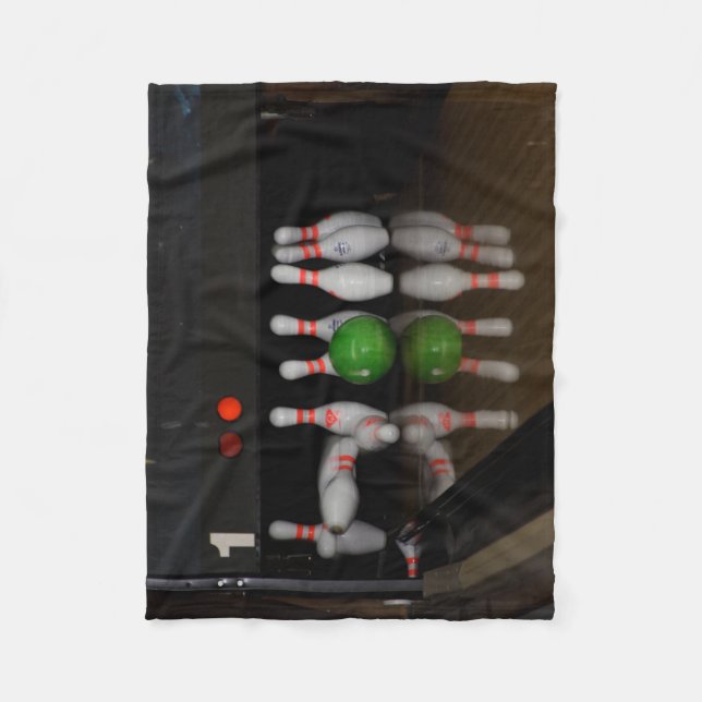 Bowling Blanket Fleecefilt (Framsidan)
