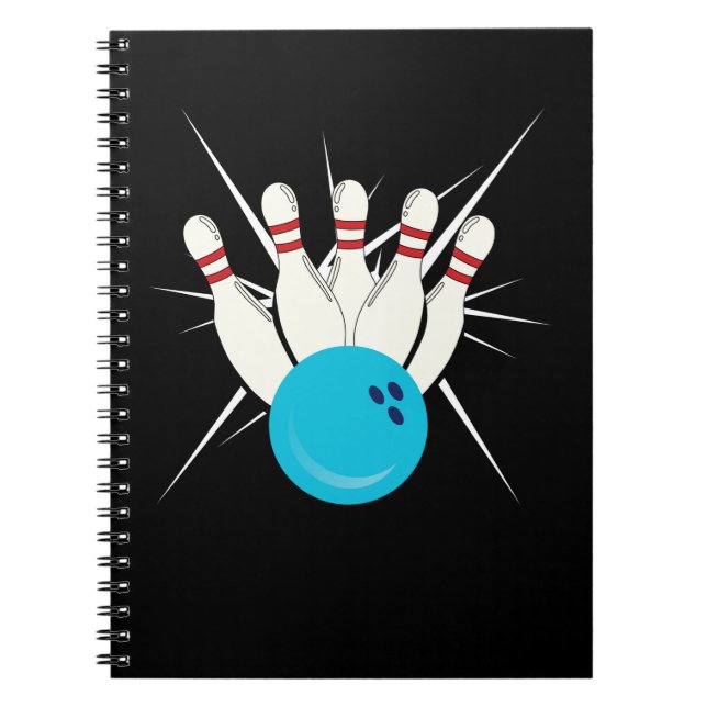 Bowling Bliss Anteckningsbok (Framsidan)
