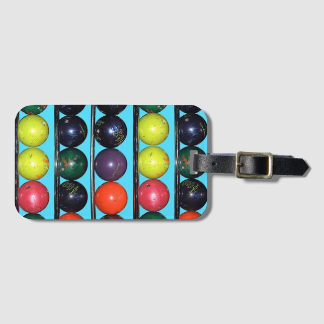 Bowling Blitz Bagagebricka (Framsida horisontal)