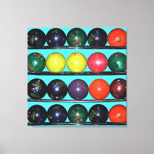 Bowling Blitz Canvastryck