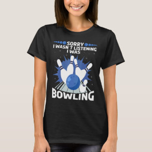 Bowling Bowlareare Spare Ten Stift T Shirt