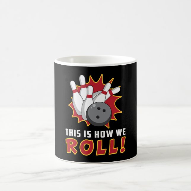 Bowling Bowlareare Strejka Sport Team Bowl Funny G Kaffemugg (Center)