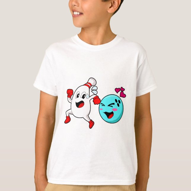 Bowling Bowling ball T Shirt (Framsida)