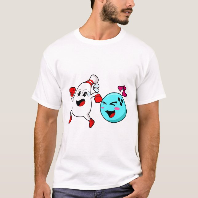 Bowling Bowling ball T Shirt (Framsida)