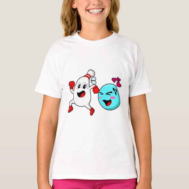 Bowling Bowling ball T Shirt (Framsida)