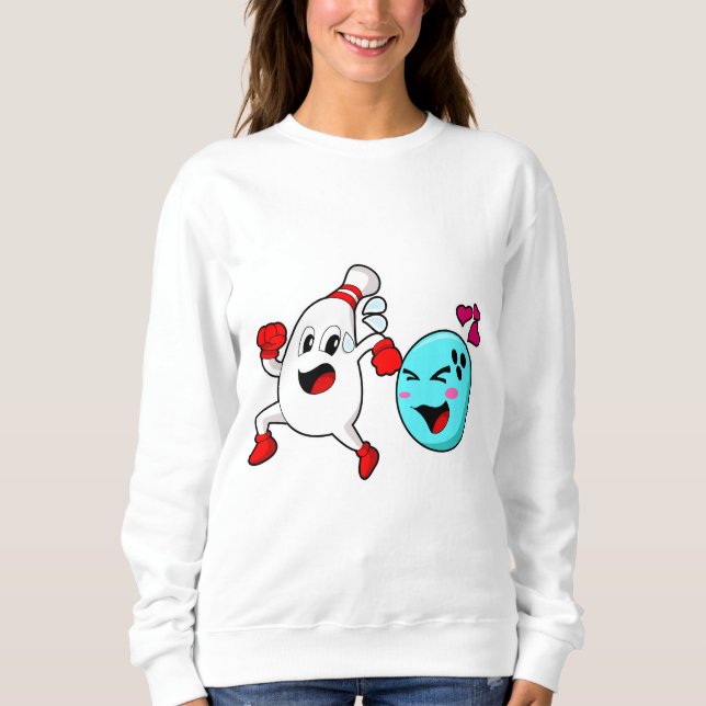 Bowling Bowling ball T Shirt (Framsida)