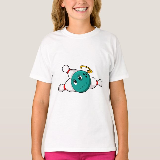 Bowling Bowling Bowling T Shirt (Framsida)