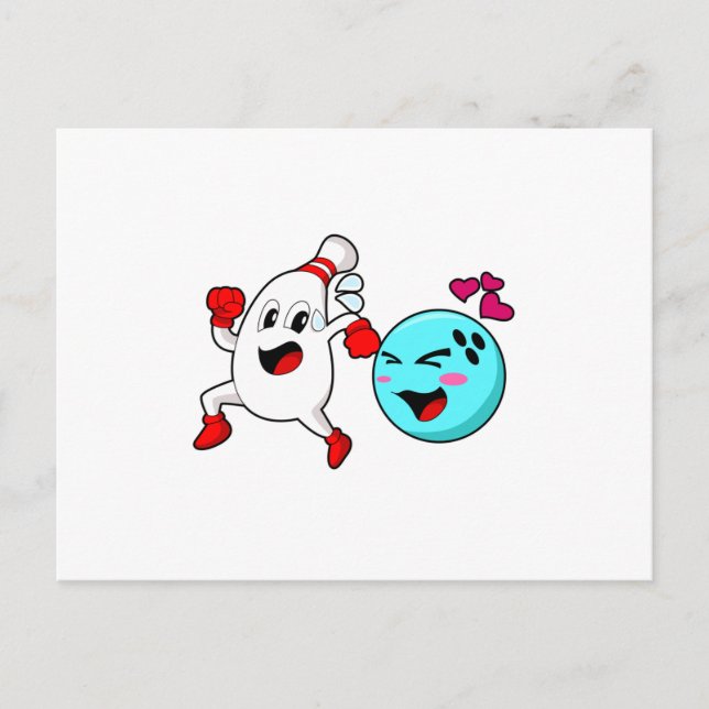 Bowling Bowlingskula Vykort (Framsida)