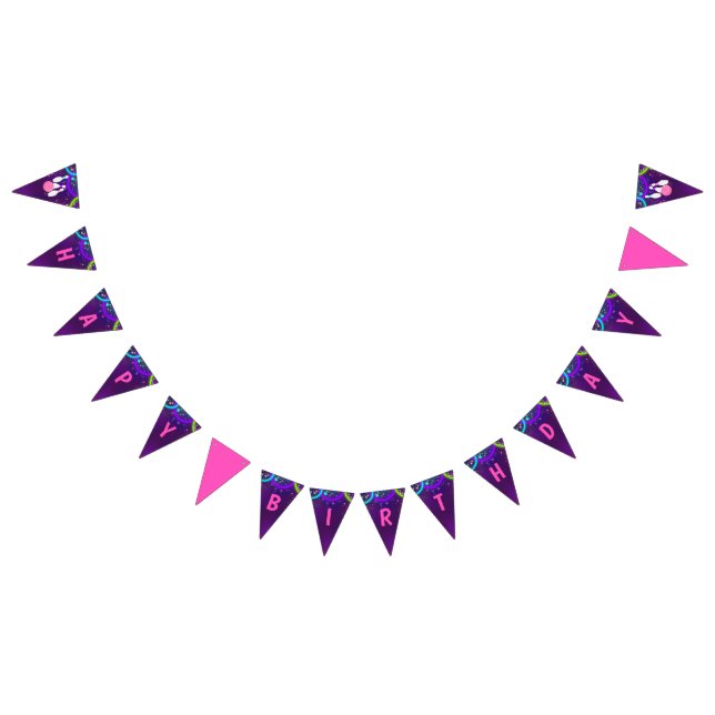 BOWLING BUNING FLAGGOR Bowling Party Banner (Alla)