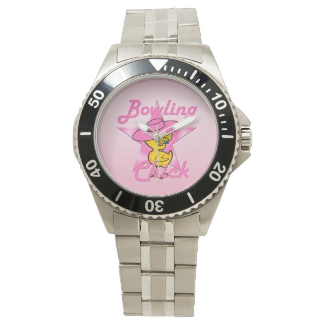 Bowling Chick #8 Armbandsur (Framsida)