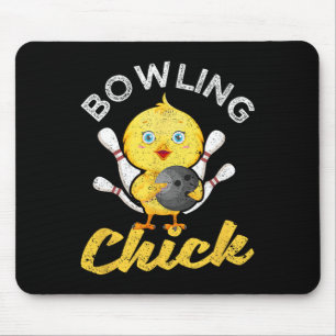 Bowling Chick Roliga Bowlare Kvinnor Söt Bowling S Musmatta
