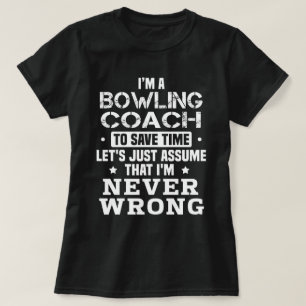 Bowling Coach T Shirt