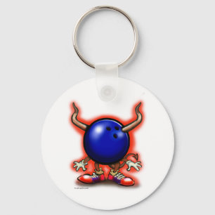 Bowling Demon Nyckelring