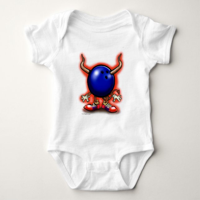 Bowling Demon T-shirt (Framsida)