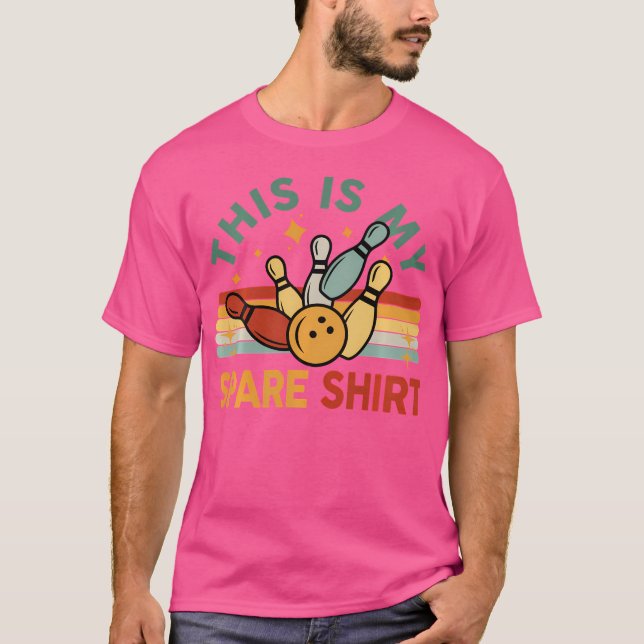 Bowling, det här är min smak t shirt (Framsida)