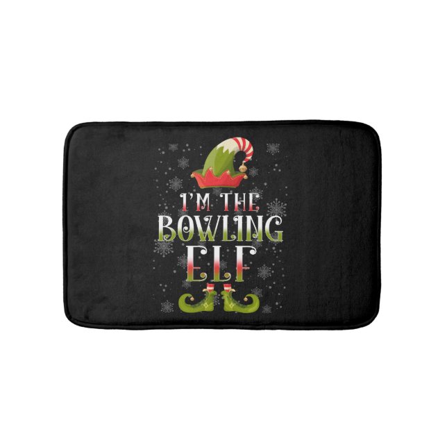 Bowling Elf jul Badrumsmatta (Framsidan)