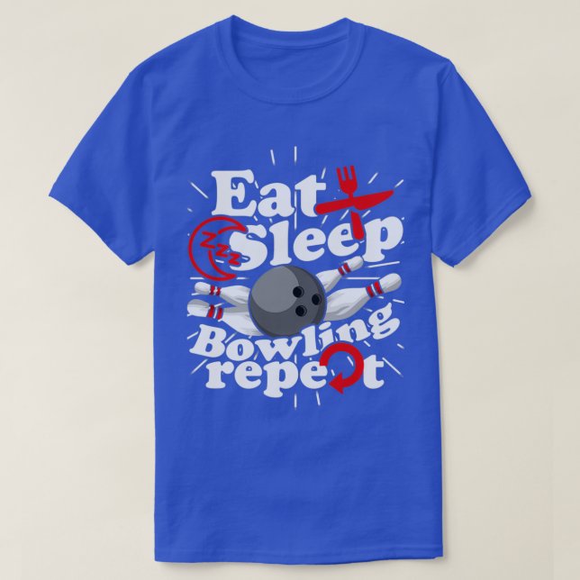 Bowling Everaily Kegel Strejka Bowling Center T T Shirt (Design framsida)