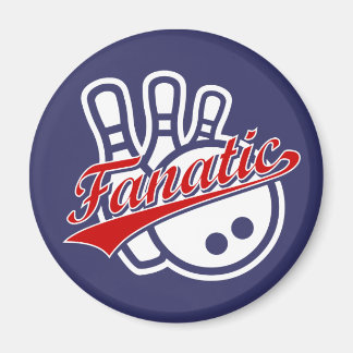 Bowling Fanatic Magnet