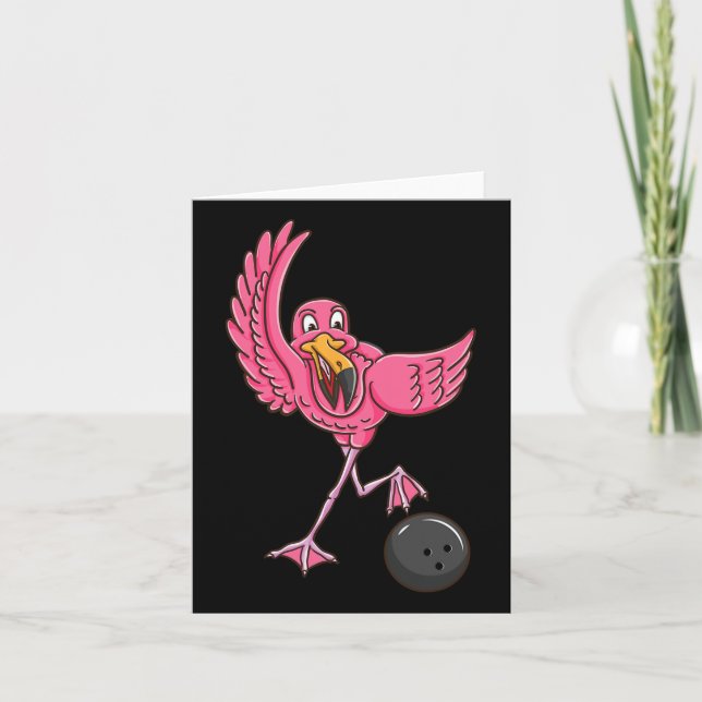 Bowling Flamingo 1 Kort (Framsida)