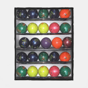 Bowling Fleece Blanket