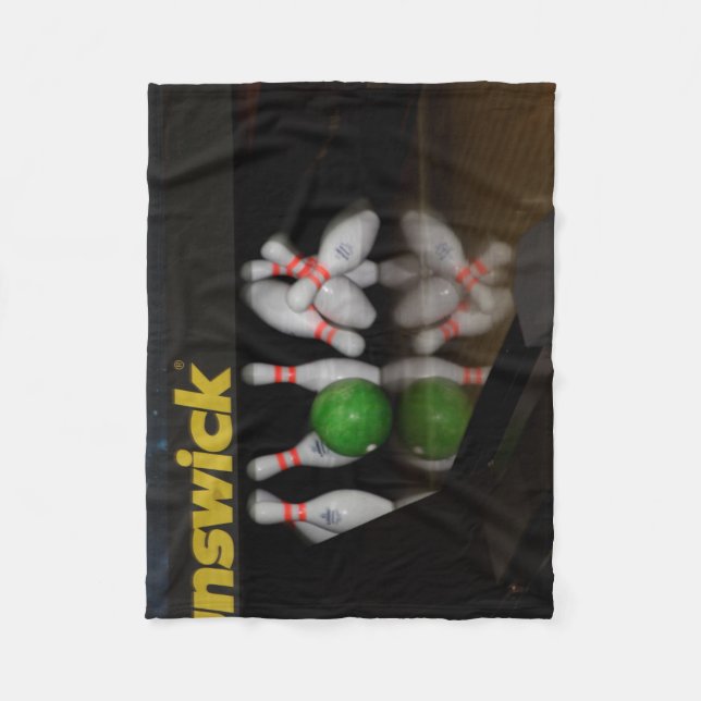 Bowling Fleece Blanket (Framsidan)