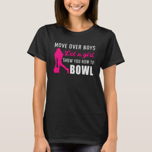 Bowling Flickprinsessan Drottning Bowl Bowlareare  T Shirt