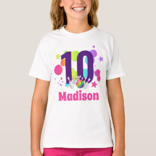 Bowling Födelsedagsfest Age Shirt T