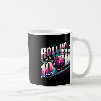 Bowling Födelsedagsrullning In I 10 Party 10-årsda Kaffemugg