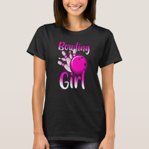 Bowling För barn Coola Bowlareare Flick kalas T Shirt