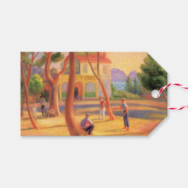 Bowling Game vid La Ciotat i söder om Frankrike Presentetikett