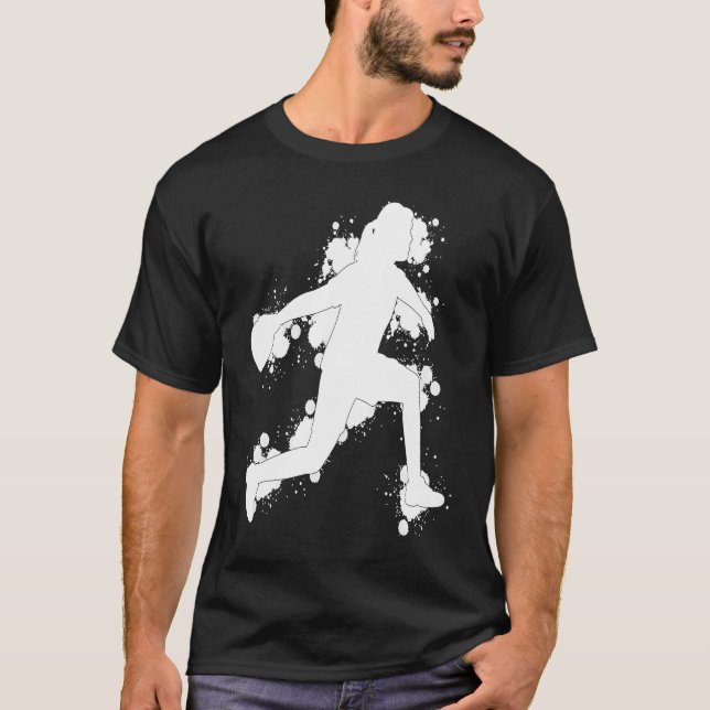 Bowling Girl Ball Pin Bowler Strike Team Bowling A T Shirt (Framsida)