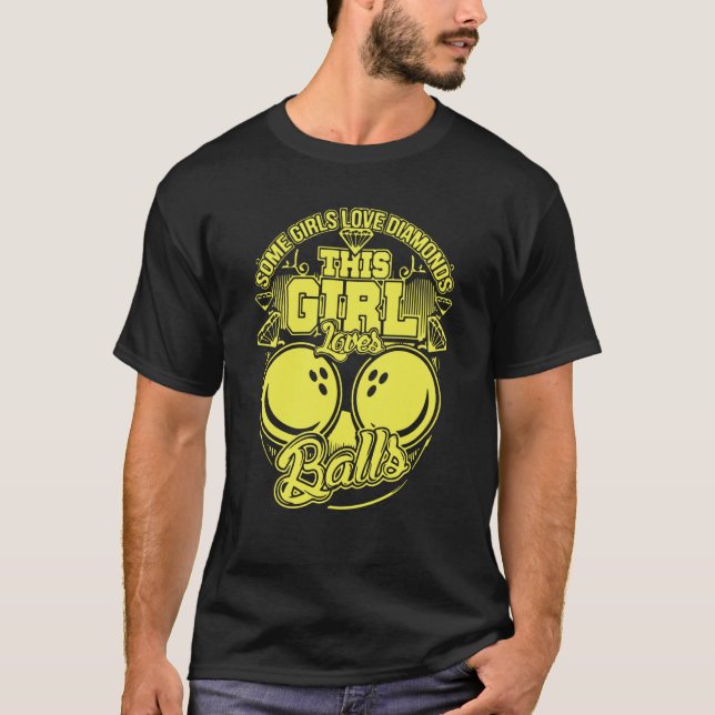 Bowling Girl T Shirt (Framsida)