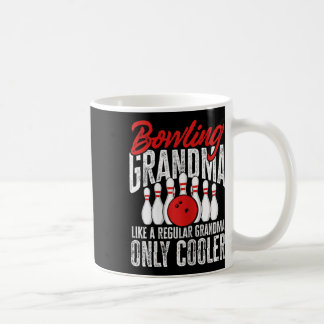 Bowling Grandma Much Cooler Kaffemugg