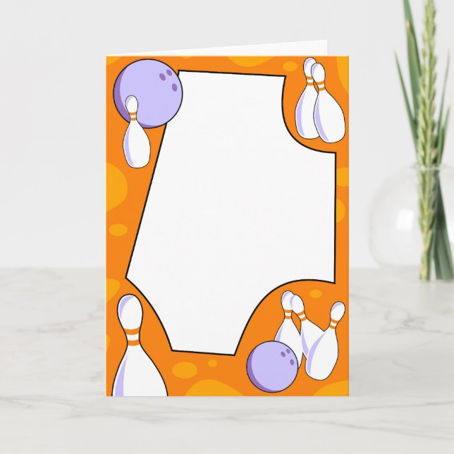 Bowling Gräns Kort (Framsida)